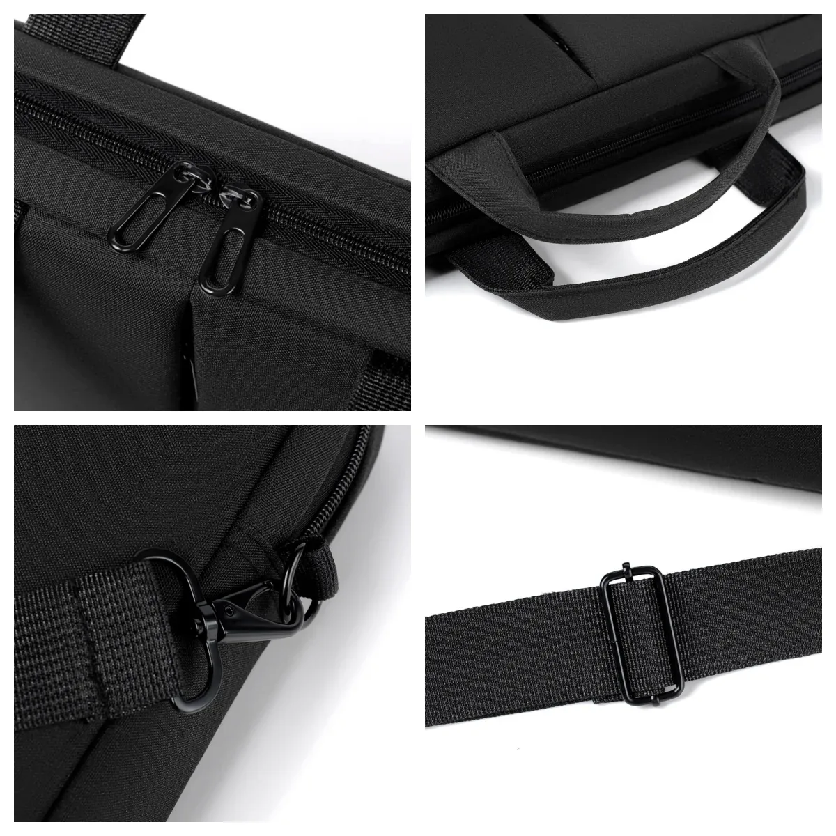 1pc sac pour ordinateur portable de banlieue d'affaires pour hommes 15.6 pouces léger porte-documents pour ordinateur portable pour hommes sac à bandoulière de banlieue pour hommes