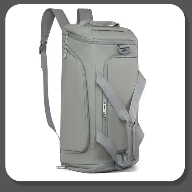 sac de voyage à séparation sec-humide, grande capacité, imperméable, sac de sport multifonctionnel, bagage à main pour hommes et femmes, sport et fitness