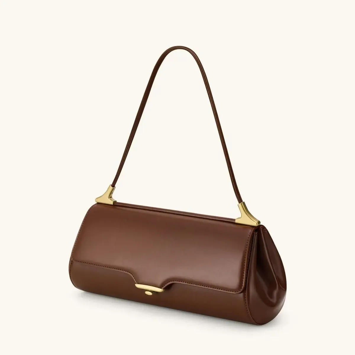 sac à bandoulière jwpei eloise en cuir véritable, sac baguette rétro, mallette de transport de haute qualité