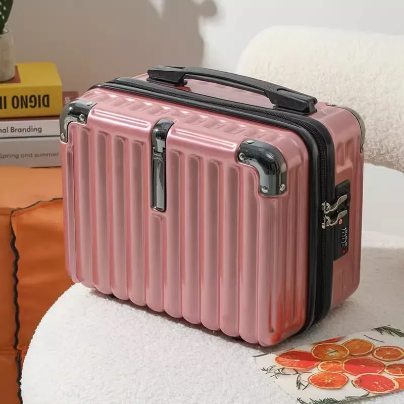 mini bagage valise 14 pouces | trousse à cosmétiques mini boîte de maquillage (14 ") sac de voyage pour bagages