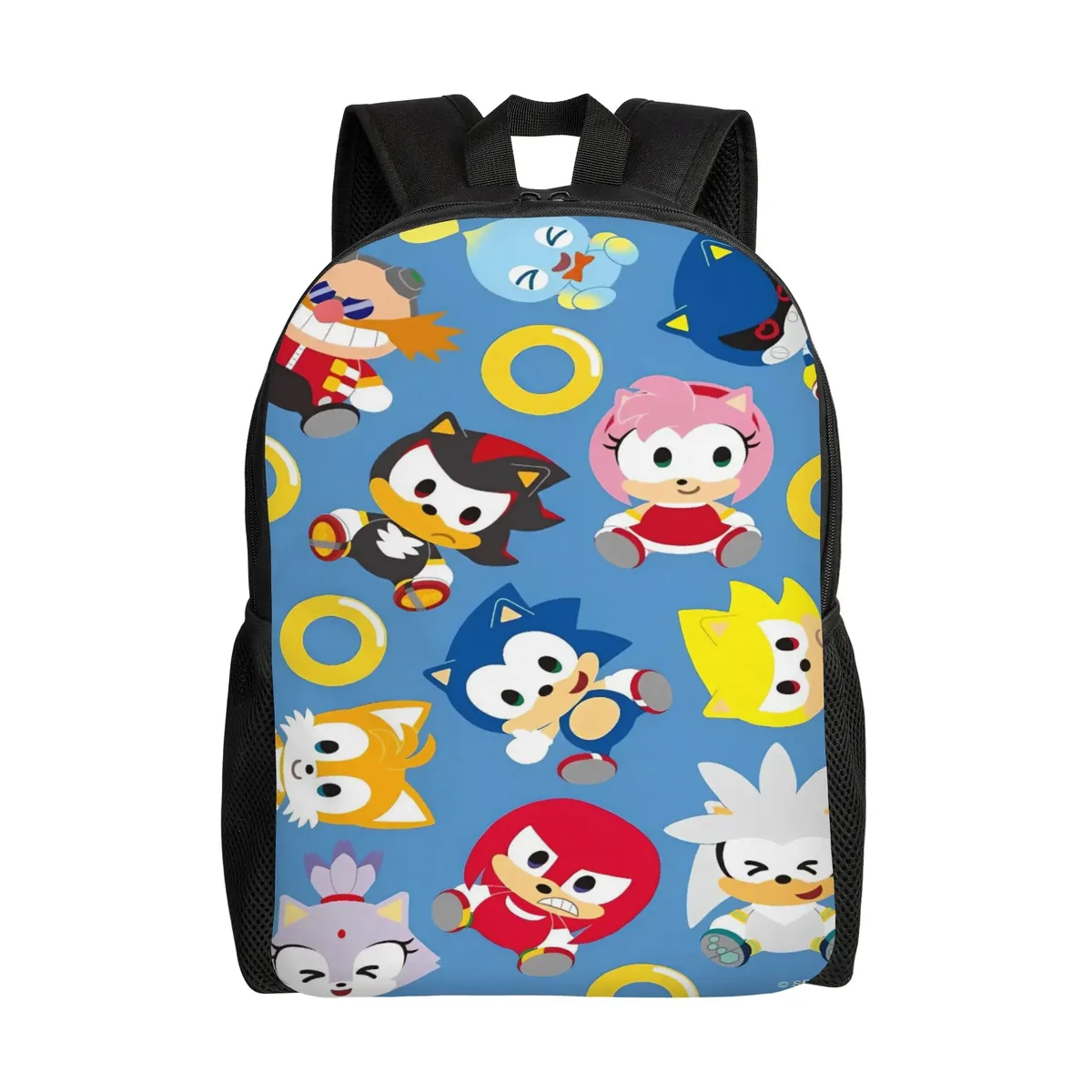 sac à dos sonices the h-hedgehogs, sacs à dos modernes pour femmes et hommes, grands sacs de voyage pour lycée, sac à dos de haute qualité