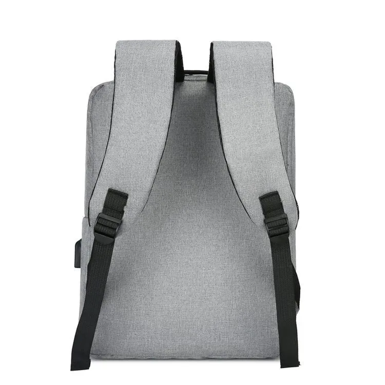 sac à dos professionnel grande capacité pour ordinateur portable avec port usb, en tissu oxford, unisexe, décontracté, pour voyage, 20-35l, respirant, 16 pouces