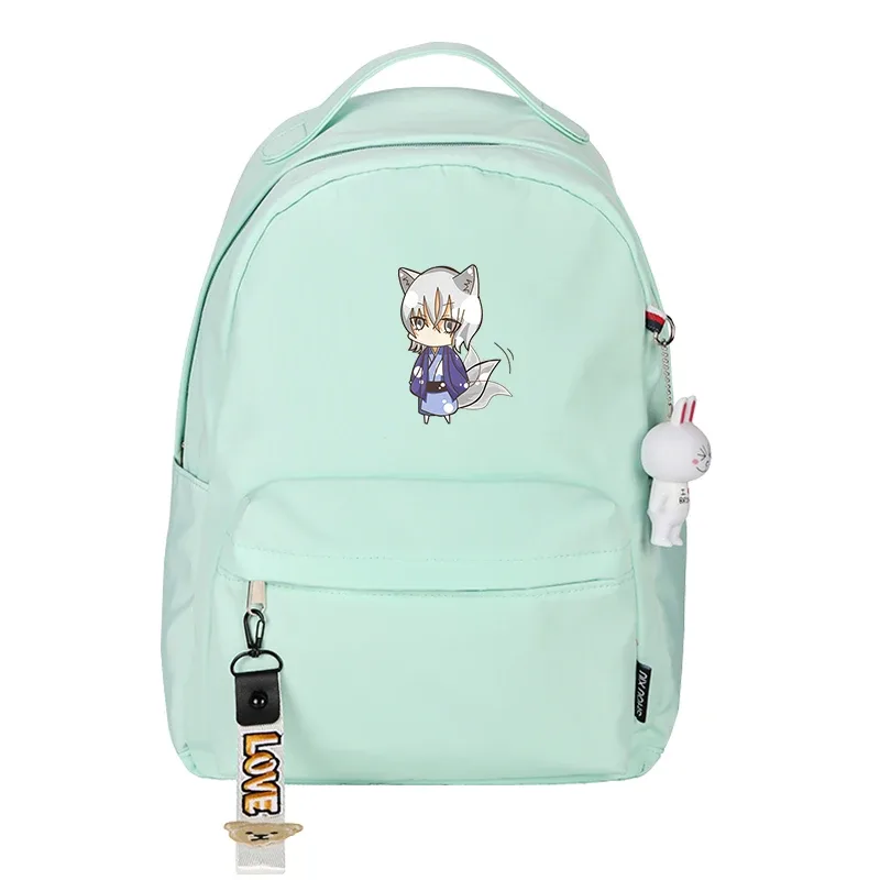sac à dos rose kamisama kd'appareils pour femme, sac à dos tomoe, sacs d'école harajuku en nylon mignon, sac à dos de voyage pour filles, sac à dos de dessin animé ruzzak