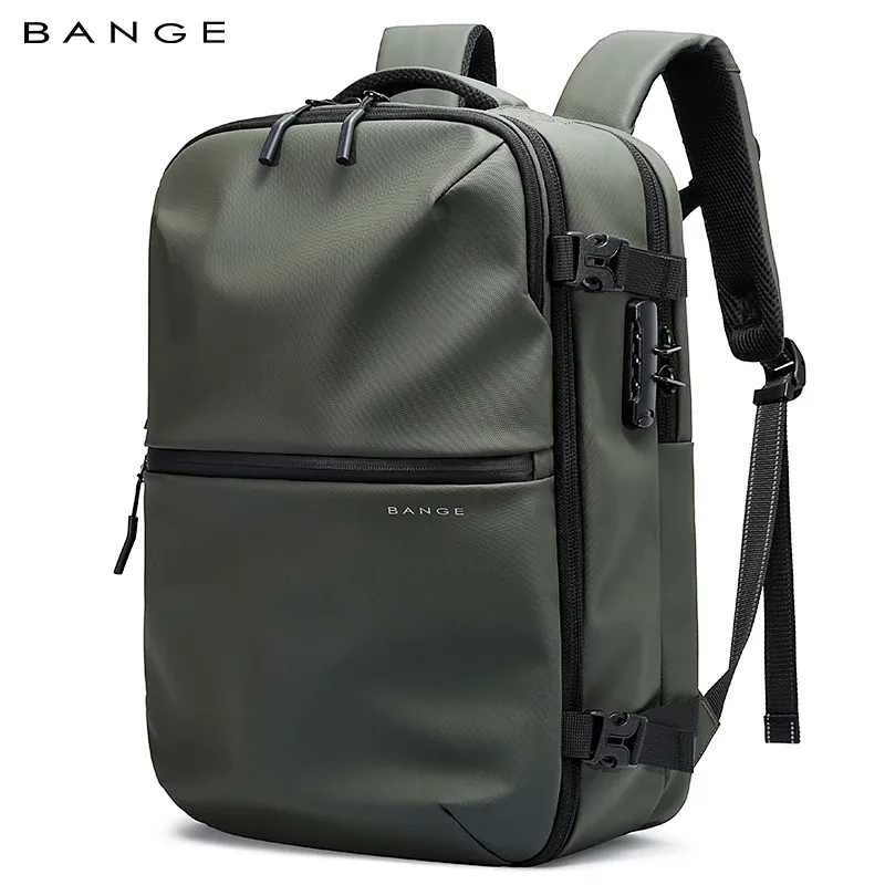 sacs à dos de voyage pour hommes, sac à dos pour ordinateur portable de 15 pouces, sac à dos d'affaires de grande capacité, sac à dos d'école extensible pour randonnée