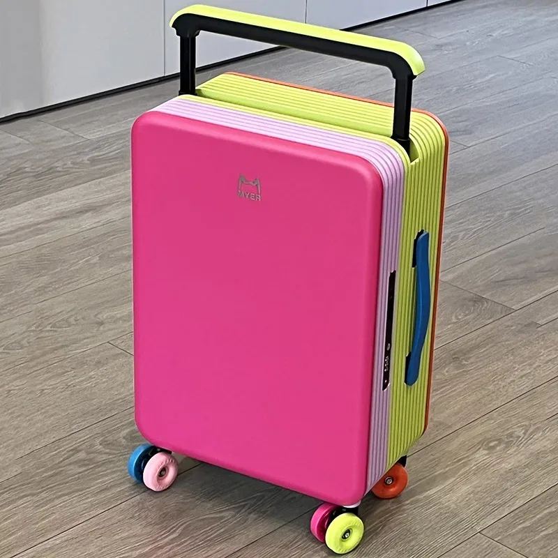 klqdzms valise 20/24 pièces, grande capacité, valise à roulettes, valise de cabine pour femmes, valise à code pour hommes avec roulettes, bagage à roulettes