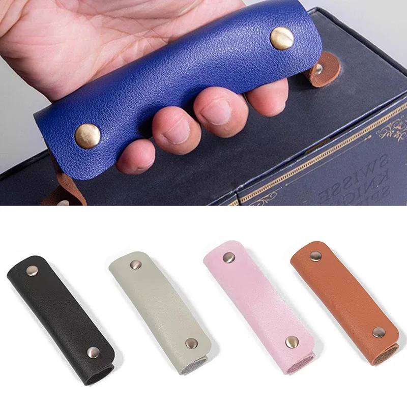 Poignée de sac à bagages en cuir, sangle de remplacement ronde pour valise, housse de protection, sangle initiée, poignée de coussin, accessoires de sac
