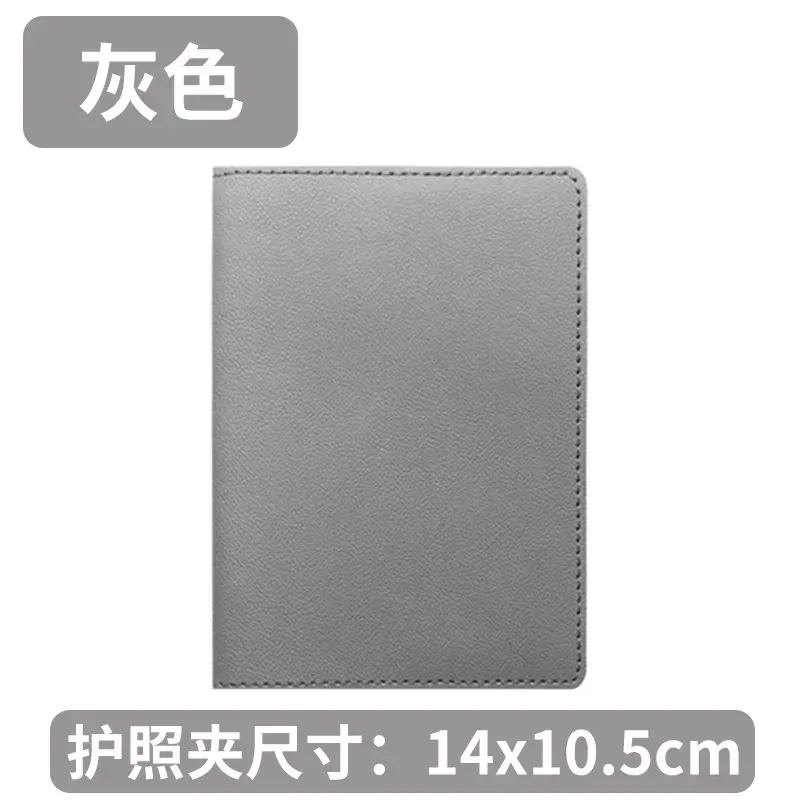 étui porte-passeport en cuir pu, accessoires de voyage, étiquettes de bagages, porte-billet d'affaires, couverture de passeport pour femmes et filles