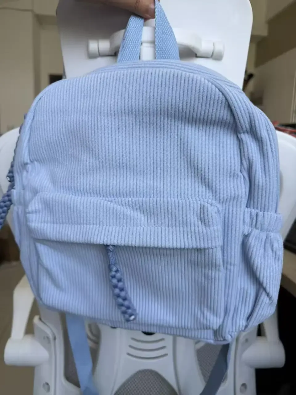 sac à dos miniature personnalisé pour enfants, sac à dos pour tout-petits en velours côtelé, cadeau pour bébé pour garçons et filles