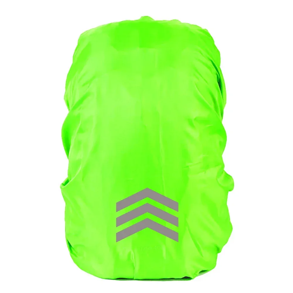 sac à dos réfléchissant extérieur housse de pluie 190t pêche cyclisme randonnée escalade sac couverture imperméable housse de pluie pour sac à dos 18-45l