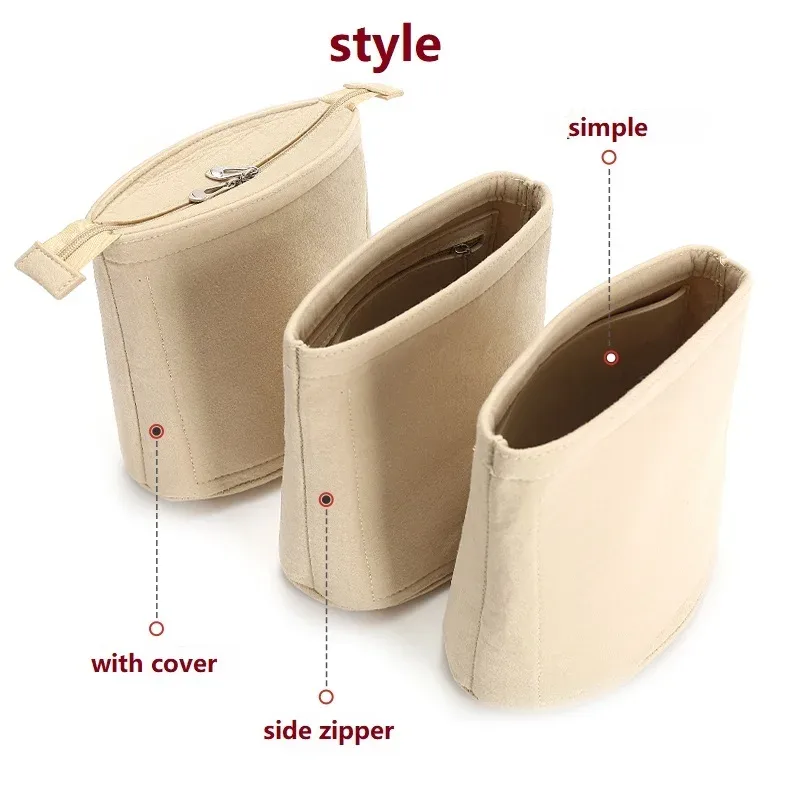 organisateur de sac pour lv petit seau sac de maquillage insérer la couleur personnalisée