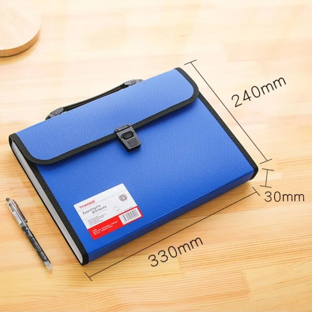 porte-documents extensible a4 à 13 pochettes, classeur accordéon, sac de rangement pour documents, organiseur de documents, portefeuille de rangement