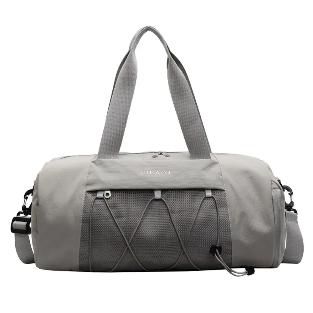 sac de voyage de style coréen grande capacité, imperméable, pour le sport et le fitness, sac de sport séparé pour articles secs et humides, idéal pour la natation