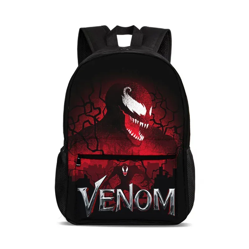 sac à dos venom school de grande capacité, sac à dos d'école à la mode, cadeau pour enfants, pratique et multifonctionnel