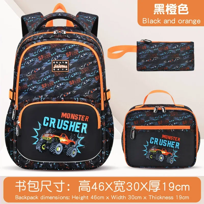 sac à dos scolaire pour filles, 3 pièces/ensemble, avec sac à déjeuner et trousse à crayons, sac à dos mignon en forme de papillon, sac à dos pour élèves du primaire et du collège