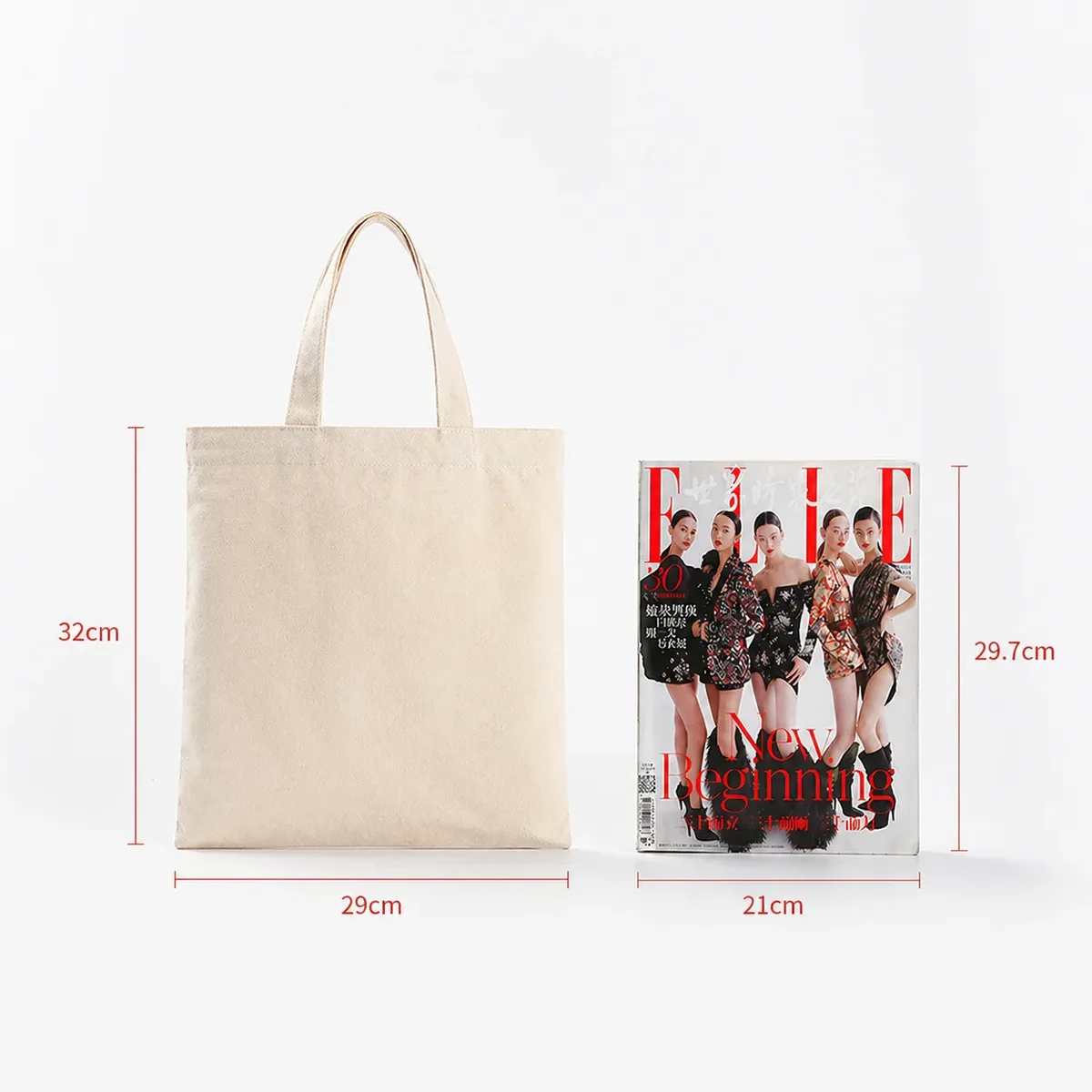vente en gros de 50 pièces/lot de sacs fourre-tout en toile de coton personnalisés avec logo, sacs d'épicerie réutilisables
