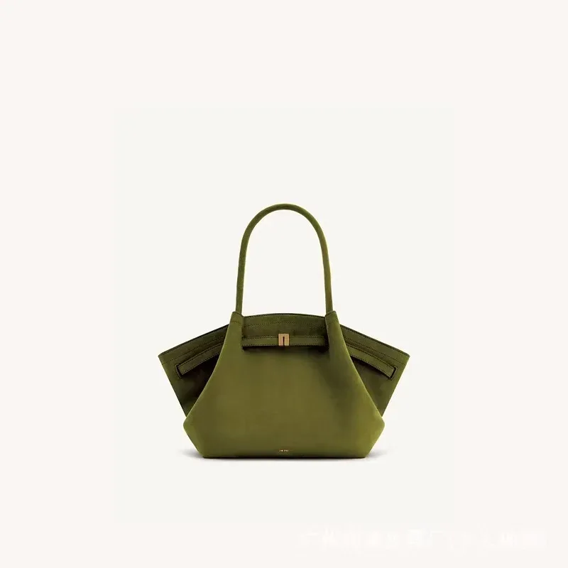 jwpei dumpling bag sac fourre-tout en daim, design de niche, sac sous les bras à une épaule, sac à bandoulière en cuir pour banlieue
