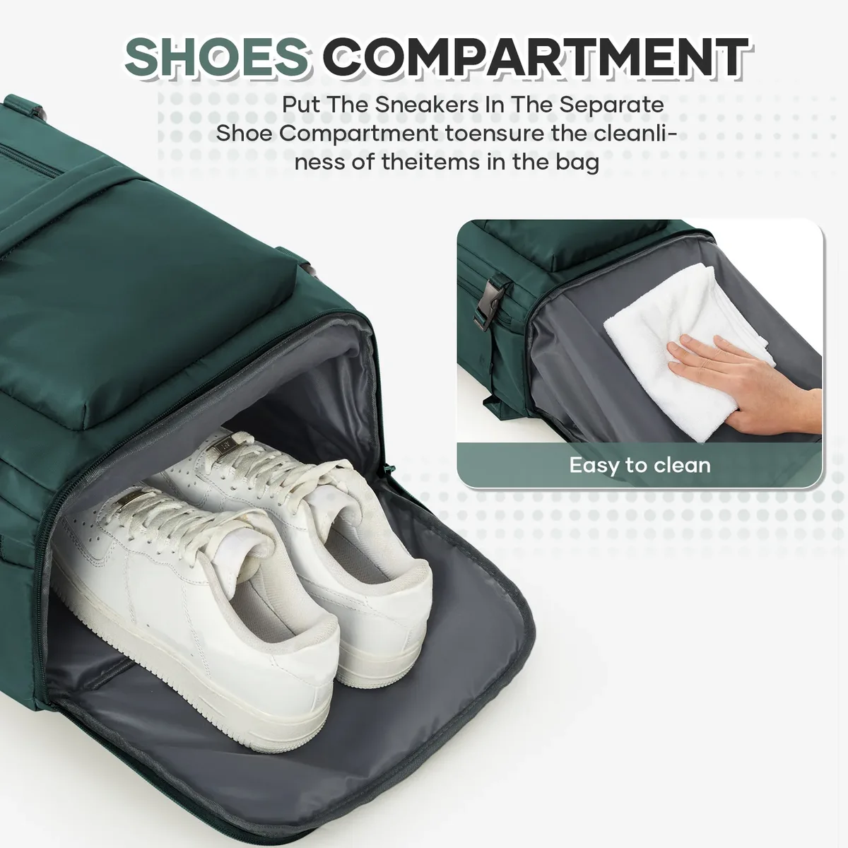 sac à dos de voyage, sac d'articles personnels pour vol approuvé, valise à main 35l, sac de week-end étanche pour hommes et femmes