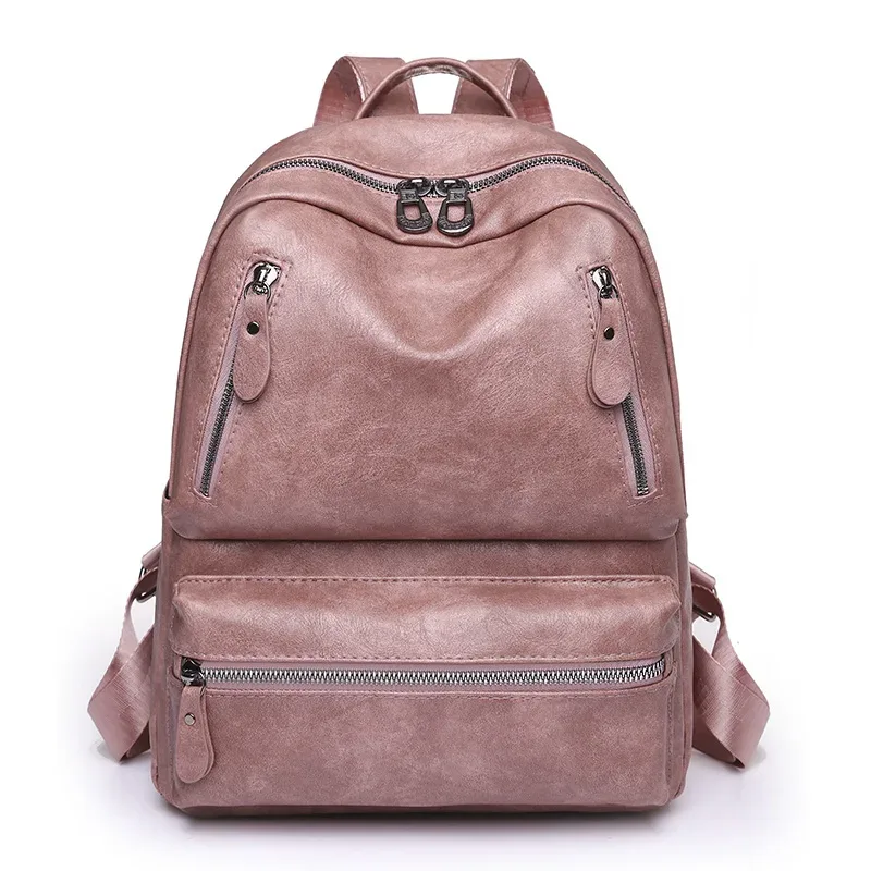 sac à dos multifonctionnel en cuir de vache de luxe pour femme, cartable de voyage, vintage, grande capacité, pour étudiant, nouvelle collection