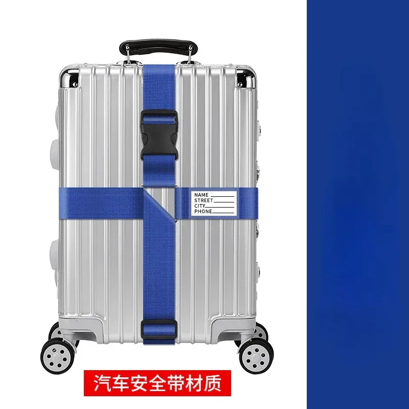 tsa-sangle de bagage de voyage réglable avec verrouillage par mot de passe, ceinture d'emballage, verrouillage sécurisé des bagages, antivol