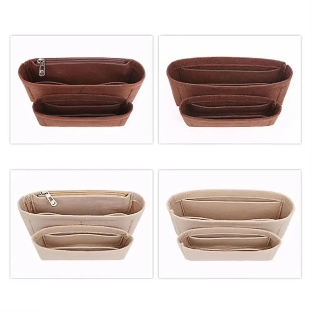 organisateur de sac à main en feutre, insert de rangement portable pour sacs lv multi pochette accessoires