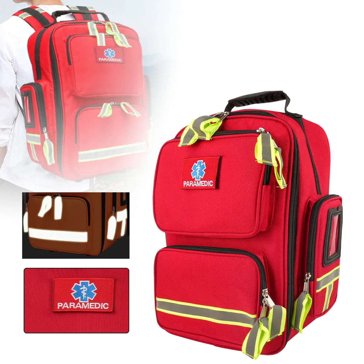 Sacs à dos d'extérieur, sacs médicaux, sacs à dos d'urgence, sacs de survie pour le camping, trousses de premiers secours classifiées pour la famille ou sacs banane