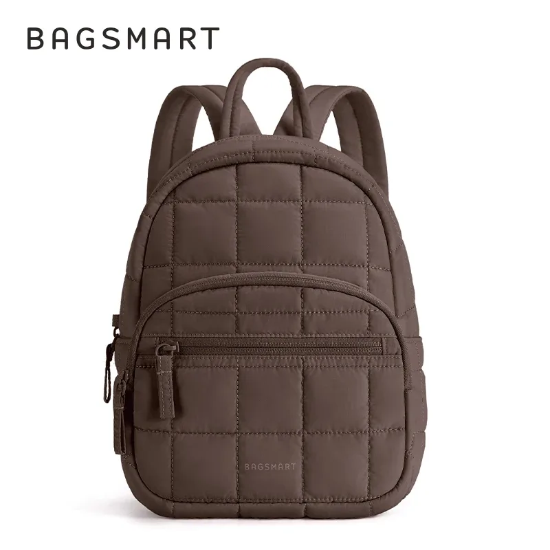 bagsmart petits sacs à dos femmes mignon fille collège livre sac multi-fonction mini sac à dos pour loisirs voyage simple femme sac à dos