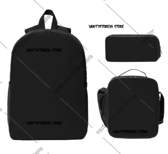 Sac à dos tortue de mer pour étudiants, garçons et filles, sac d'école, sac à bandoulière pour ordinateur portable, 3 pièces, sac à déjeuner isotherme, trousse à crayons