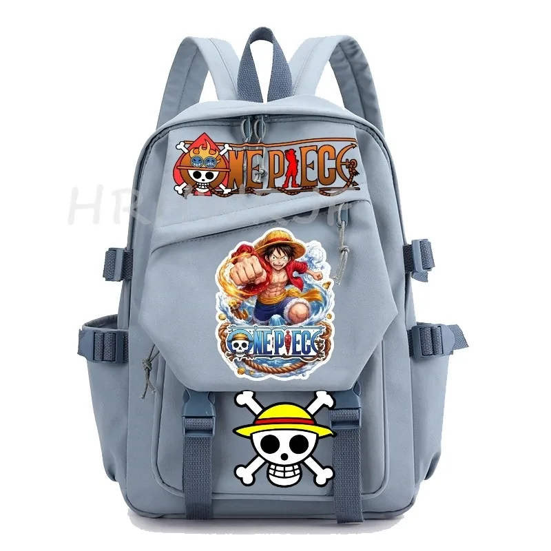 sac à dos one piece anime monkey d luffy, sacs d'école pour filles, sac à dos pour ordinateur portable, pour l'école primaire, usage quotidien