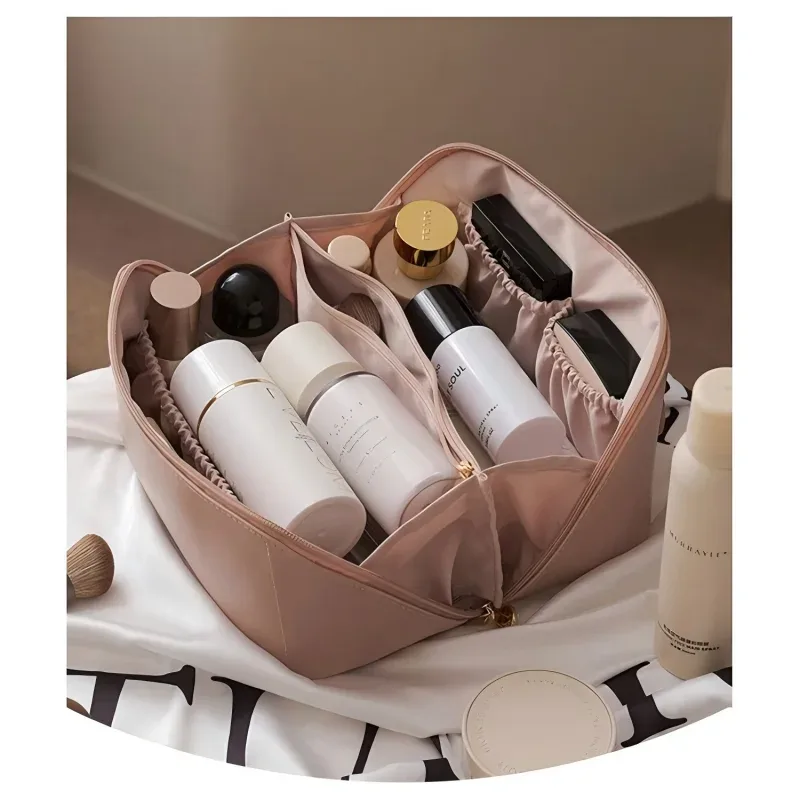 homefish organizer – trousse de toilette pour femme, trousse de maquillage, pochette de rangement, boîte de luxe pour femme, trousse à cosmétiques, sac organisateur de voyage avec fermeture éclair