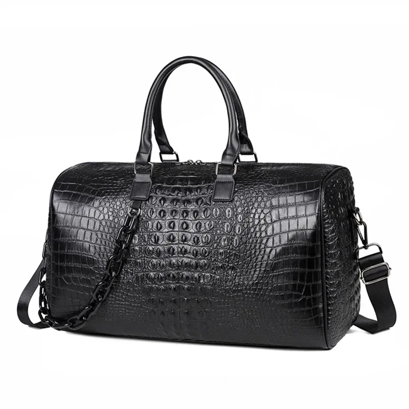 sac à main de voyage de grande capacité pour homme, sac à bandoulière en pu, sac à bandoulière pour voyage d'affaires, étanche, initié à la gym, fitness, bagages de sport