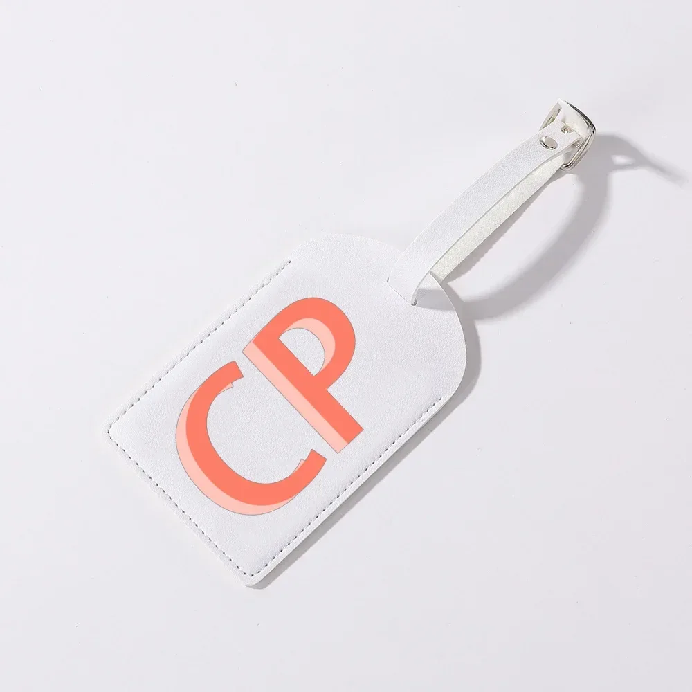 étiquette de bagage monogramme ombre personnalisée en cuir pu pour valise bagages étiquettes de sac à main sac de voyage étiquette de valise meilleur cadeau