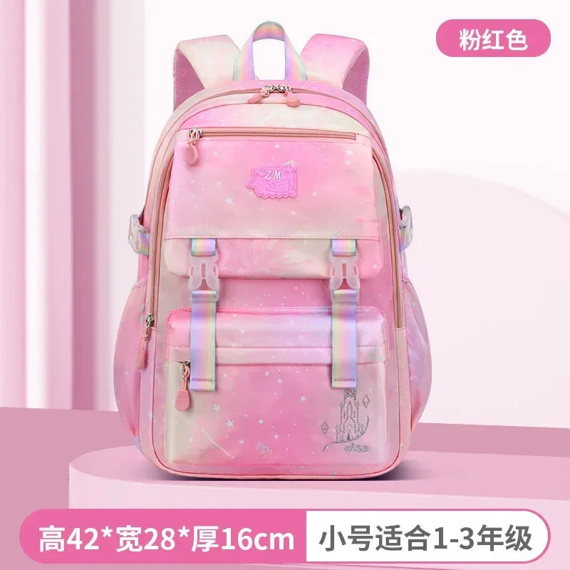 sac à dos d'école kawaii pour filles, sac d'école mignon pour étudiants avec sac à stylos, sac à livres arc-en-ciel étoilé, sac de voyage pour école primaire