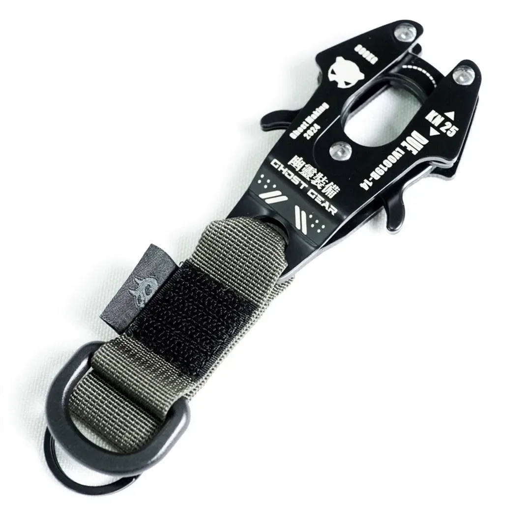 porte-clés multifonction à dégagement rapide, crochet de sac, style techwear, pour l'extérieur, accessoires de cintre pour sac à dos