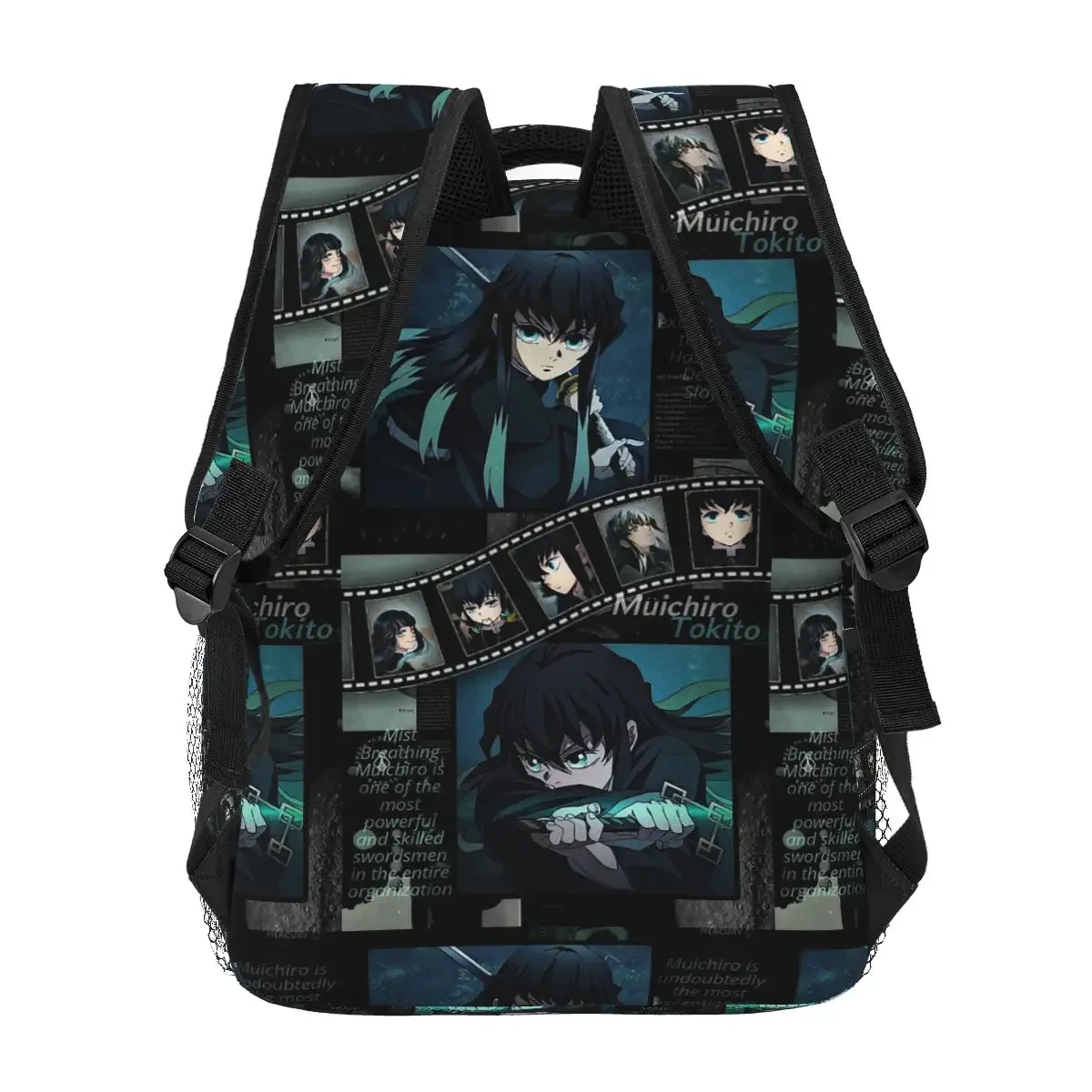 sac à dos scolaire muichiro tokito, sac de randonnée et de voyage pour hommes et femmes, sac à dos tendance, sac à bandoulière