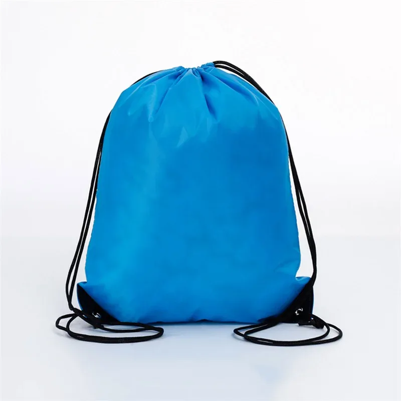 sac à dos à cordon de proximité avec bande de coulée, sacs à bandoulière, sac en vrac pour l'école, le yoga, le sport, la salle de sport, le voyage, 1pc