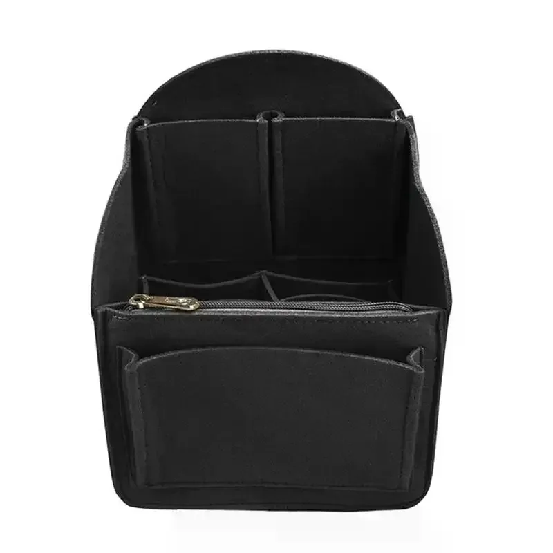 sac de rangement en feutre de grande capacité, sac de voyage, sac intérieur, sac à dos portable, sac de rangement adapté pour sac à bandoulière et sac à main