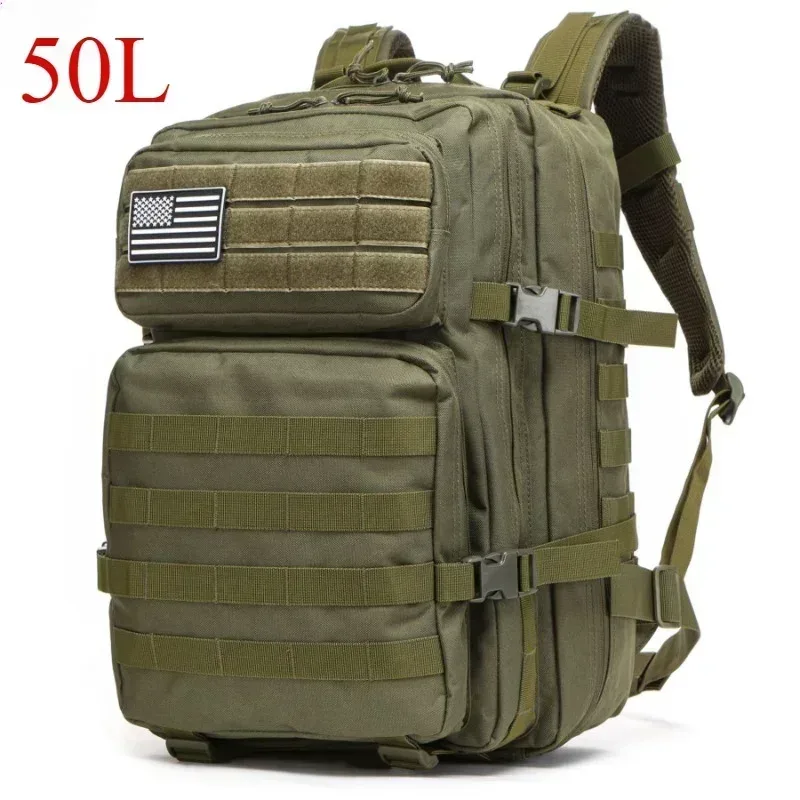 25l/50l sac à dos tactique molle sac sacs de plein air sac à dos pour randonnée camping trekking chasse pêche sacs de sport sacs à dos