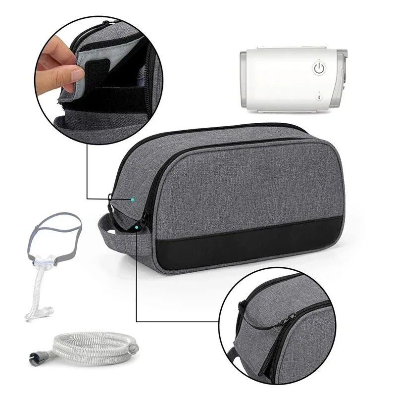 sac de transport portable pour équipement et fournitures cpap, sac de rangement pour appareil cpap et accessoires
