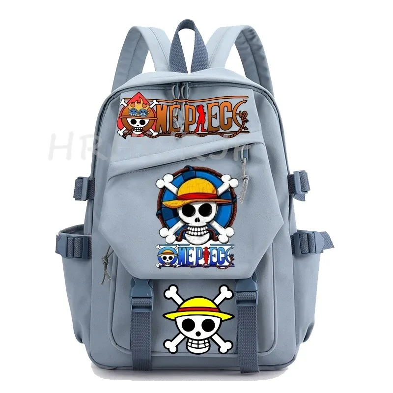 sac à dos one piece anime monkey d luffy, sacs d'école pour filles, sac à dos pour ordinateur portable, pour l'école primaire, usage quotidien