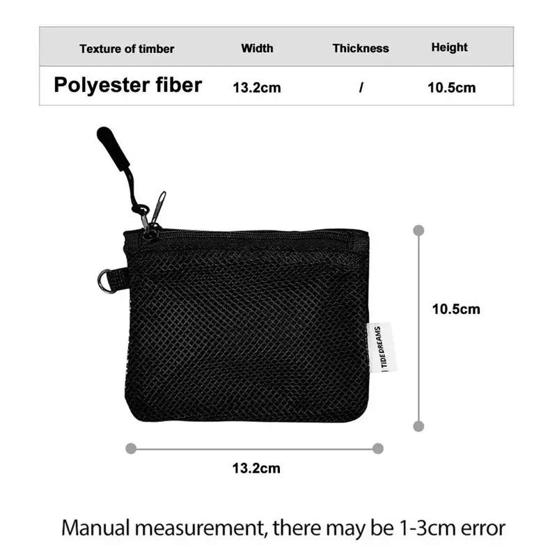 sacs de rangement en maille double couche, trousse de maquillage de voyage portable avec fermeture éclair, mini trousse de toilette, organisateur de cosmétiques, trousse de papeterie simple