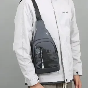 sac à dos de sport pour homme, sac de poitrine décontracté pour voyage, sac de cyclisme antivol, sac banane de course à bandoulière unique
