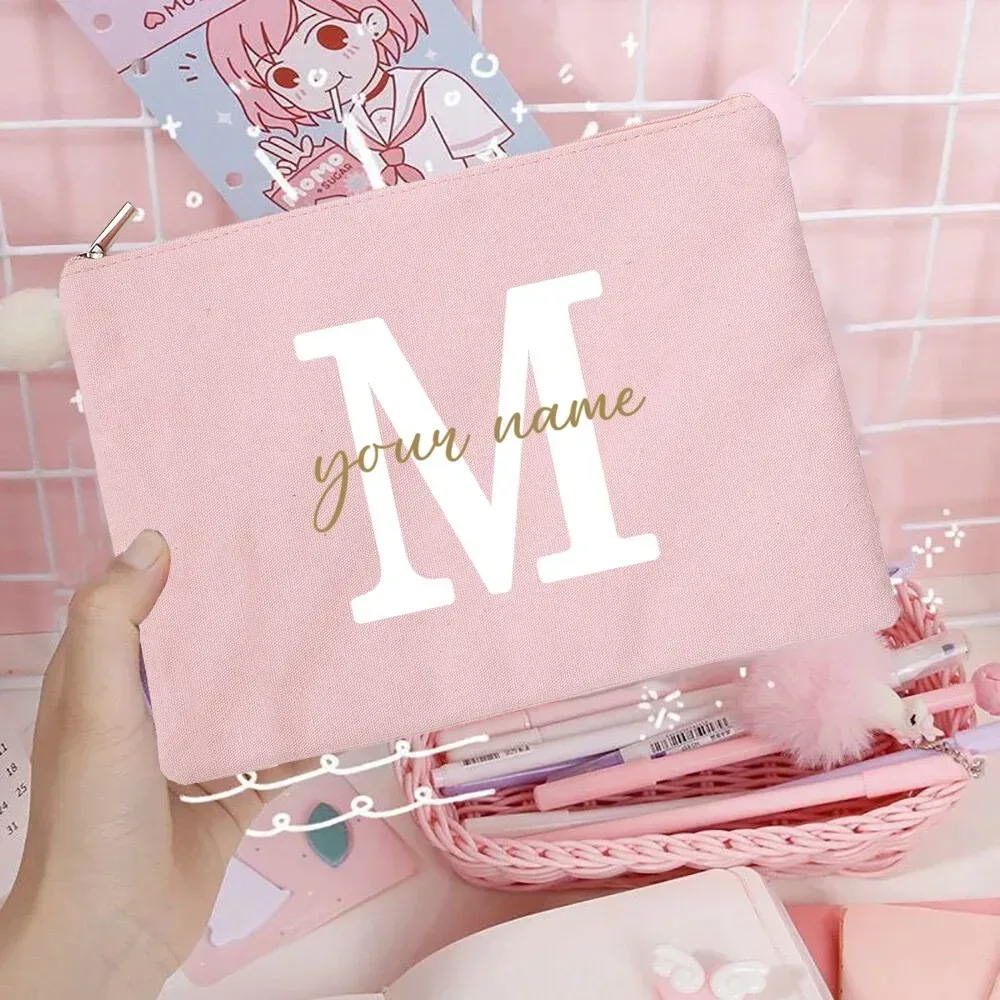 sacs cosmétiques personnalisés avec nom pour demoiselles d'honneur, trousse de maquillage pour filles, trousse de toilette de voyage, cadeaux de mariage et d'anniversaire pour elle