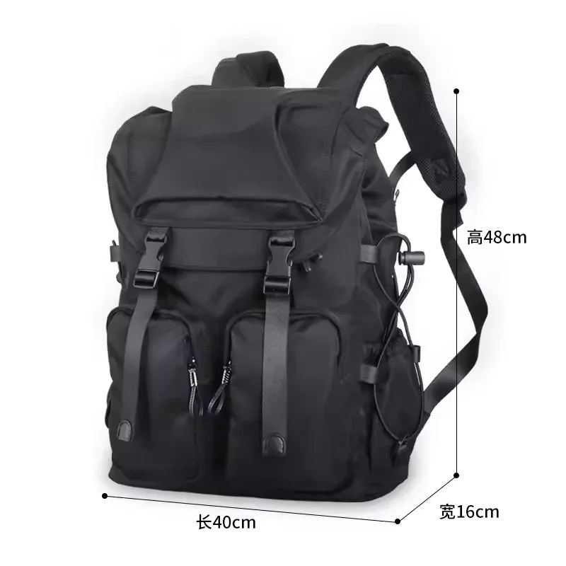 bjiax hommes sac à dos loisirs voyage ordinateur sac à dos simple version coréenne des lycéens mode tendance sac