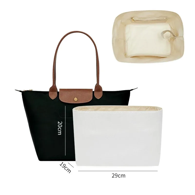 insert organisateur de sac à main pour sacs à main, organisateur de sac en feutre pour fourre-tout et sac à main, compatible avec longchamp
