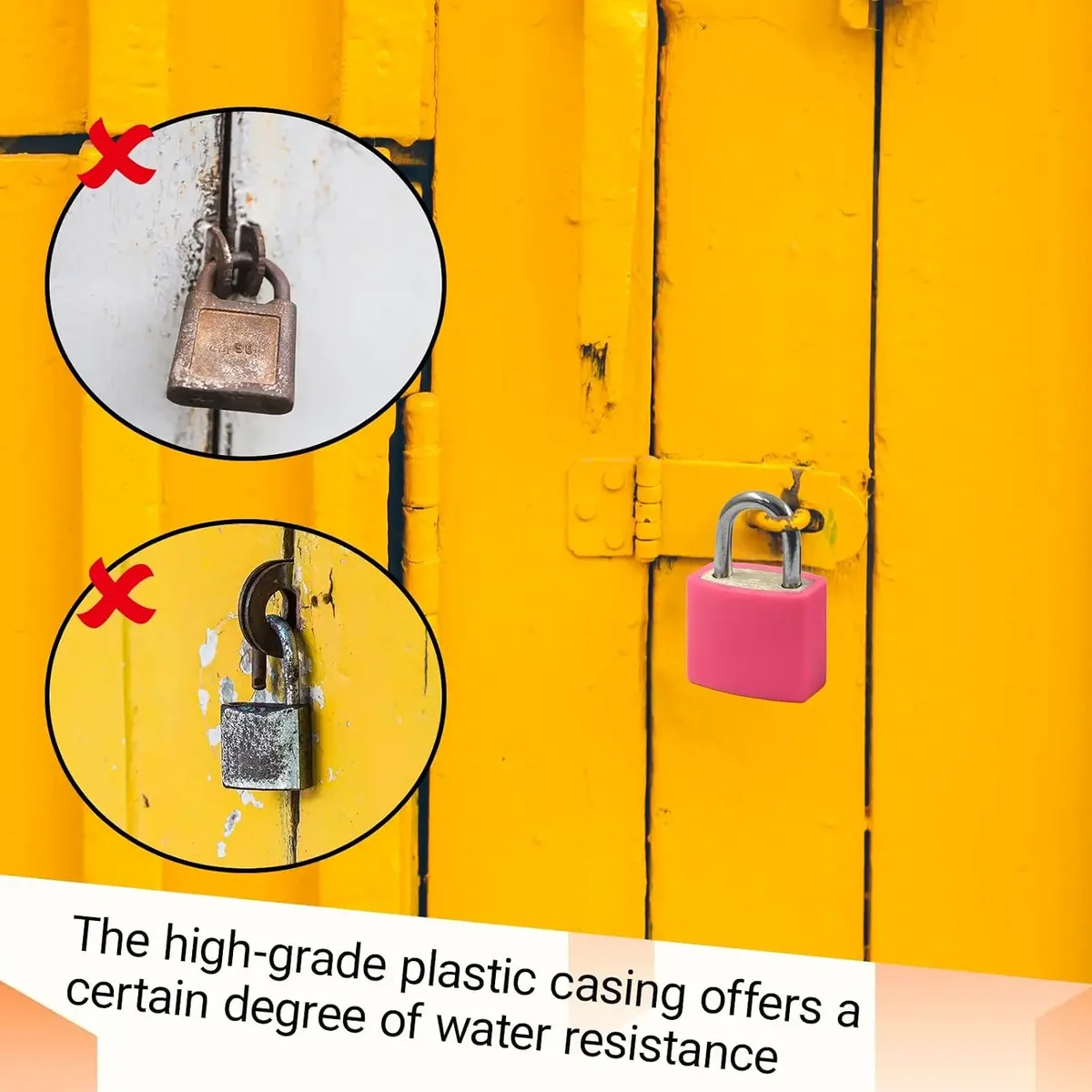 petites serrures colorées à noyau en cuivre avec clés, pour boîtes, sacs de voyage, sacs à dos, tiroirs |   multicolore, serrures de valise, petit cadenas en métal