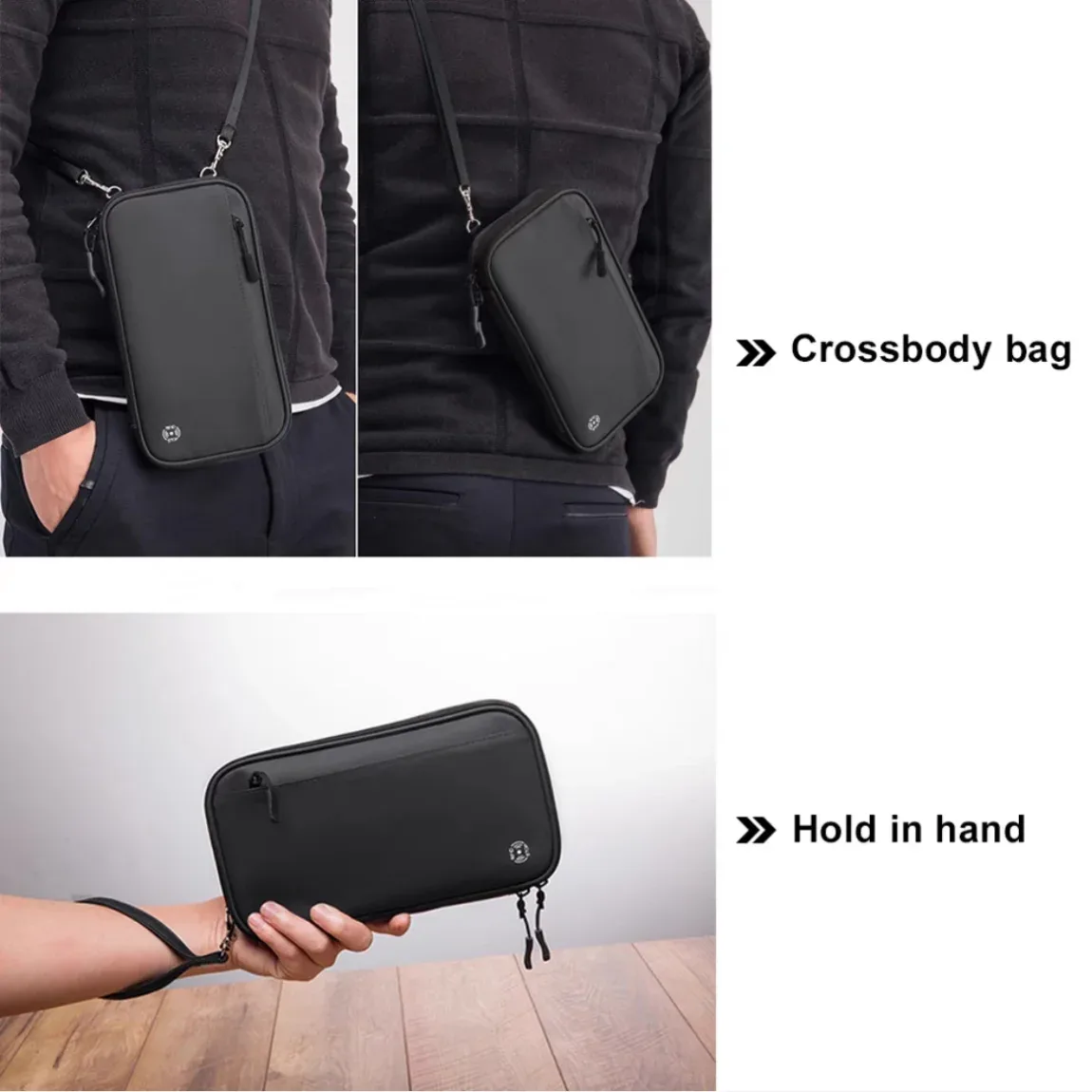 portefeuille de voyage porte-passeport organisateur de documents de voyage étui de passeport étanche durable avec bloqueur rfid pour femmes hommes