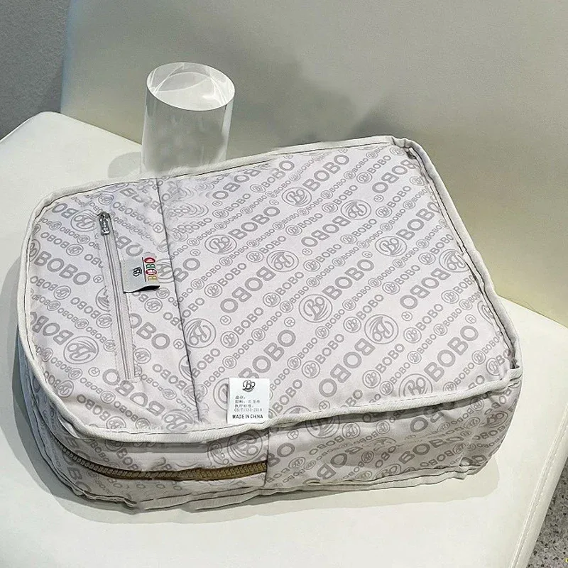 mode femme sac à dos imperméable en nylon poignée souple solide multi-poches voyage fermeture éclair feminina sacs d'école sac à dos pour ordinateur portable