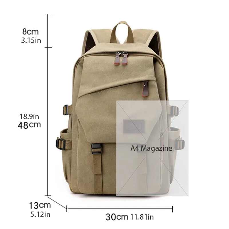sac à dos de voyage de grande capacité pour hommes, adapté à différents groupes de personnes, longueur de la sangle d'épaule réglable, multi-compartiments