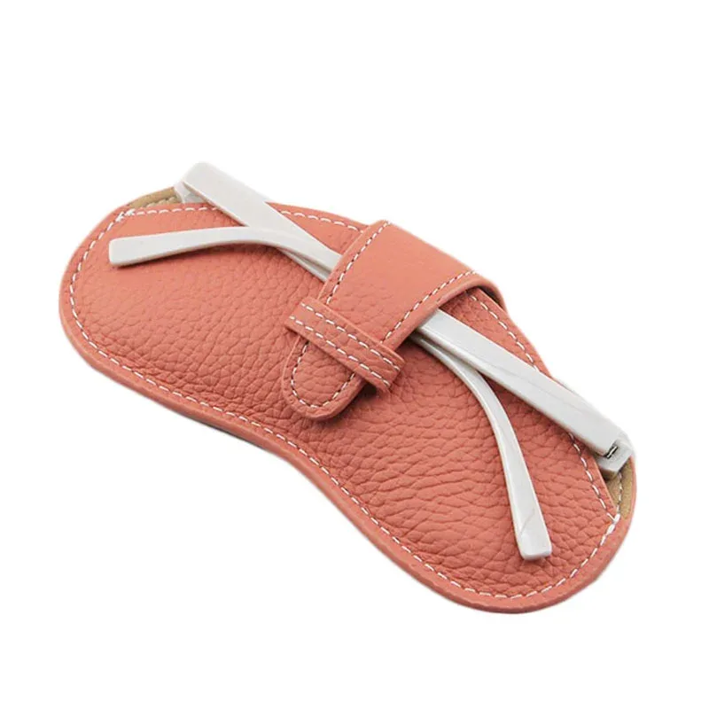 étui à lunettes en cuir véritable personnalisé, sac à lunettes portable pour myopie, sac de rangement pour lunettes de soleil, housse de protection simple, mode gratuite