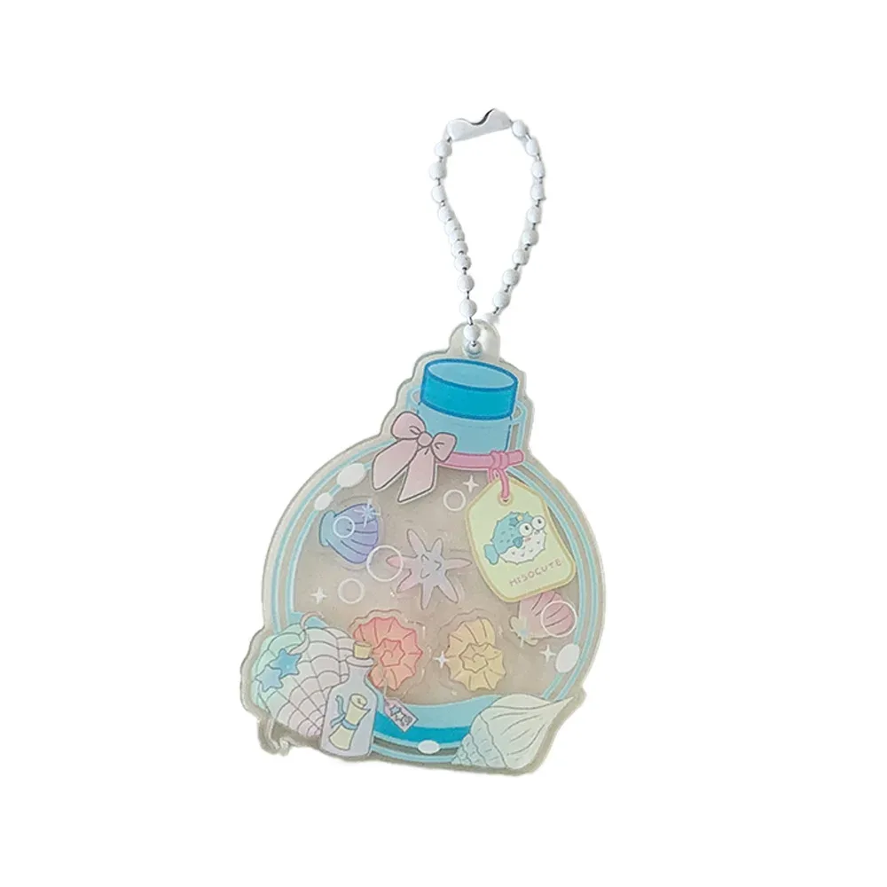 breloque décorative en acrylique pour sac à dos, motif dessin animé, tomate rouge, bouteille à bulles, porte-clés, accessoire cadeau, accessoires de sac, jaune